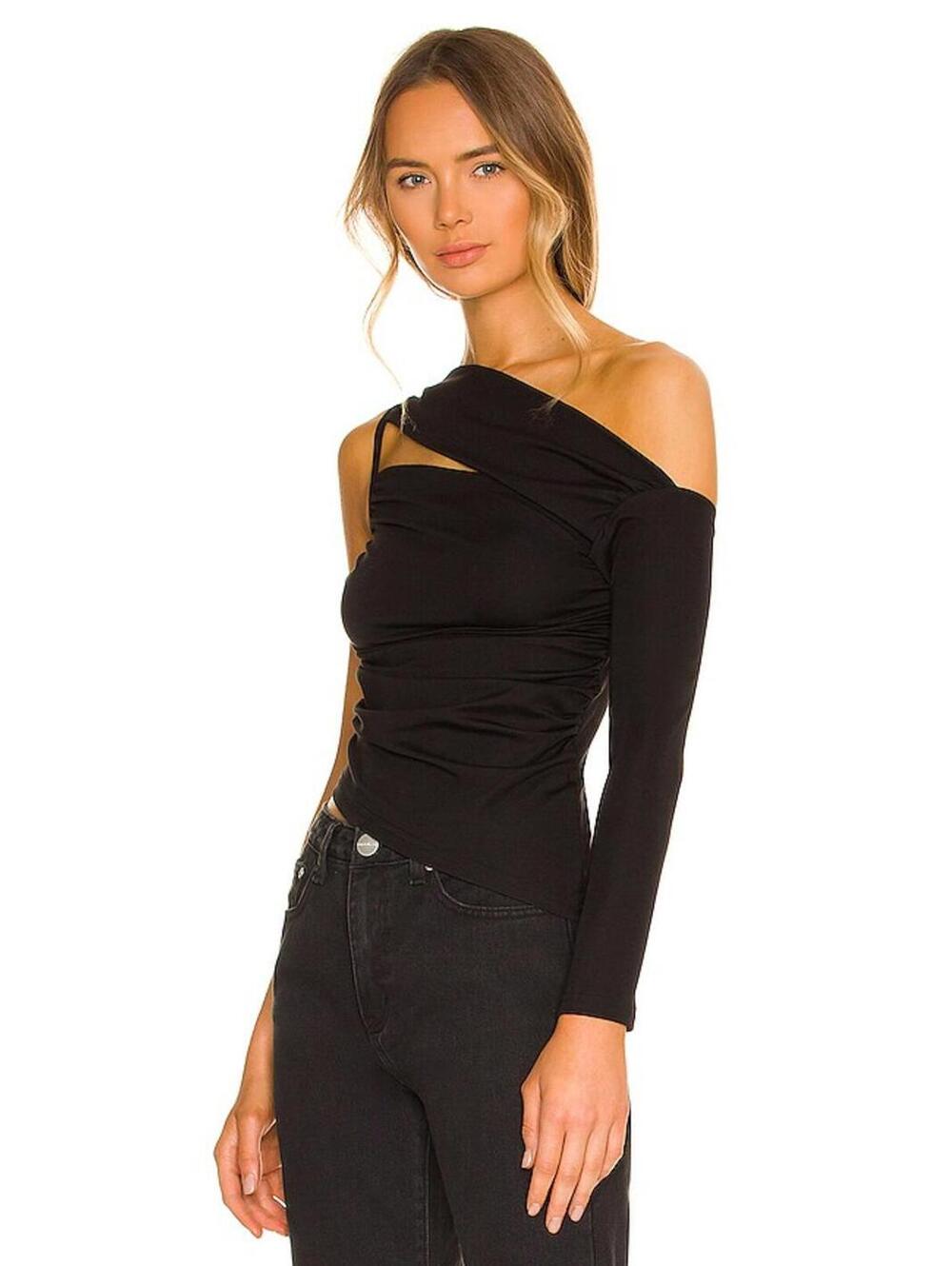 superdown pixie asymmetrical top - Picture 2 of 7